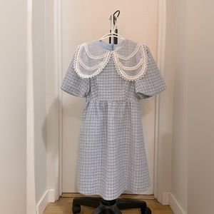 Cute light blue Japanese’s style puffy dress